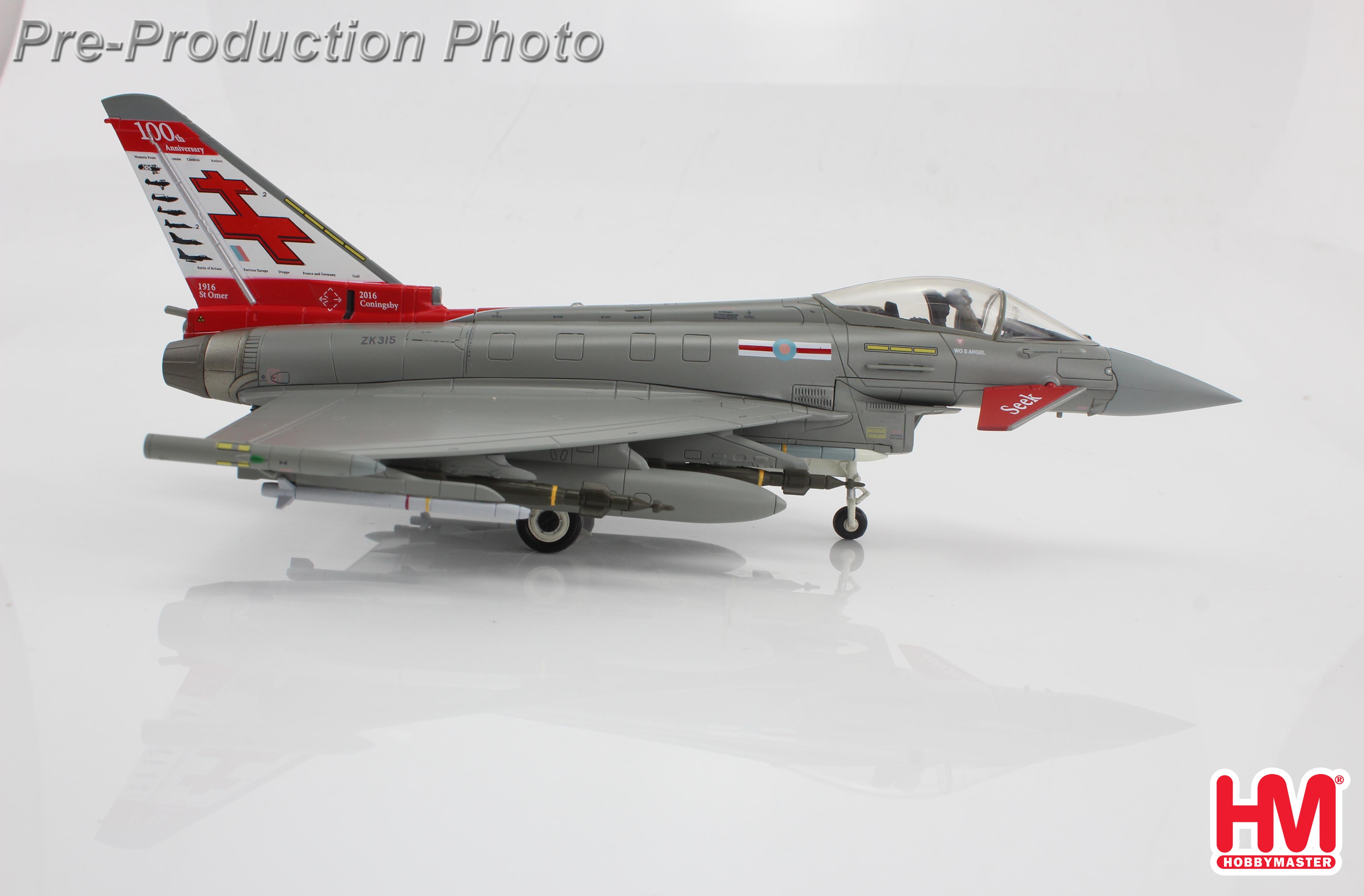 航空機・ヘリコプター Hobby Master 1/72 EuroFighter HA6612 Hobby Master 1/72 Eurofighter Typhoon 30+78, Luftwaffe, 2021